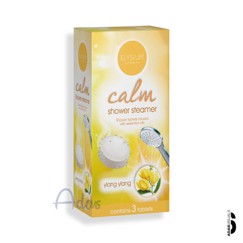 قرص بخار حمام Elysium Spa بریتانیا | با رایحه یلانگ یلانگ(شیرین، لطیف) بسته 3 عددی