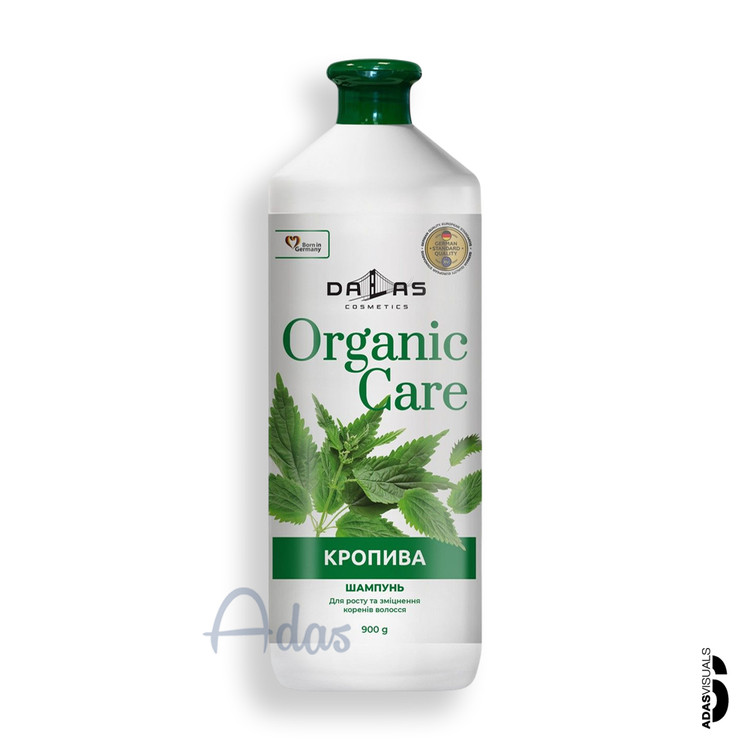 شامپو ارگانیک موی چرب دالاس | با عصاره گزنه (Nettle) مناسب کنترل چربی 900 میل