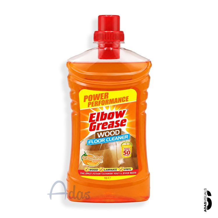 مایع شوینده کفپوش چوبی Elbow Grease بریتانیا | با رایحه پرتقال مناسب پارکت و لمینت