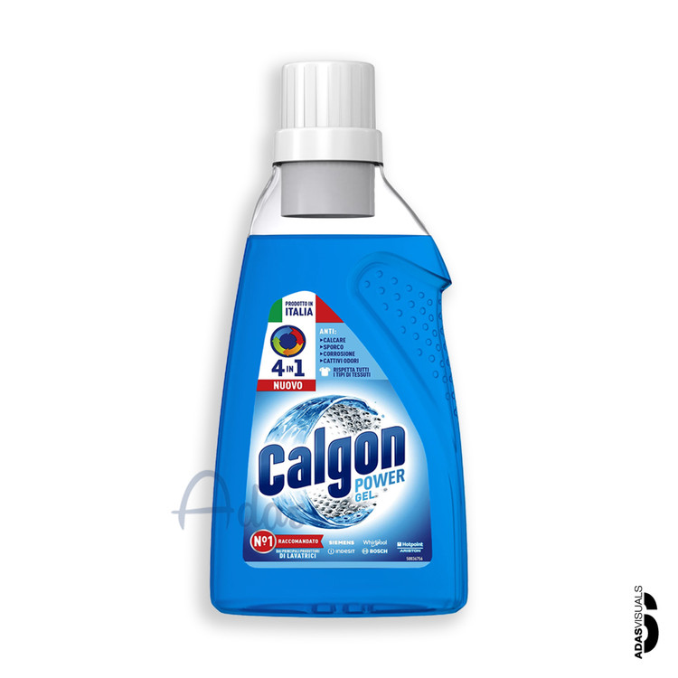 ژل جرمگیر و رسوبزدای ماشین لباسشویی Calgon ایتالیا | مدل 4 در 1