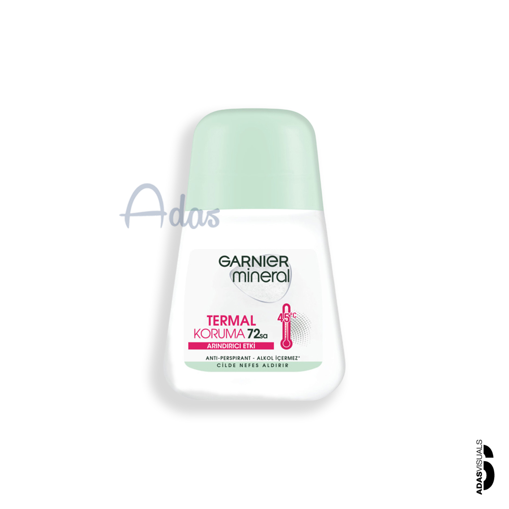 مام رول ضد تعریق GARNIeR Mineral Termal Koruma | کنترل تعریق تا 72 ساعت 50 میل