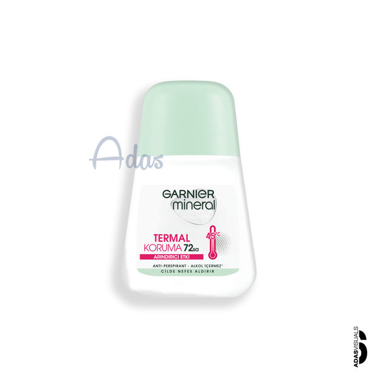 مام رول ضد تعریق GARNIeR Mineral Termal Koruma | کنترل تعریق تا 72 ساعت 50 میل