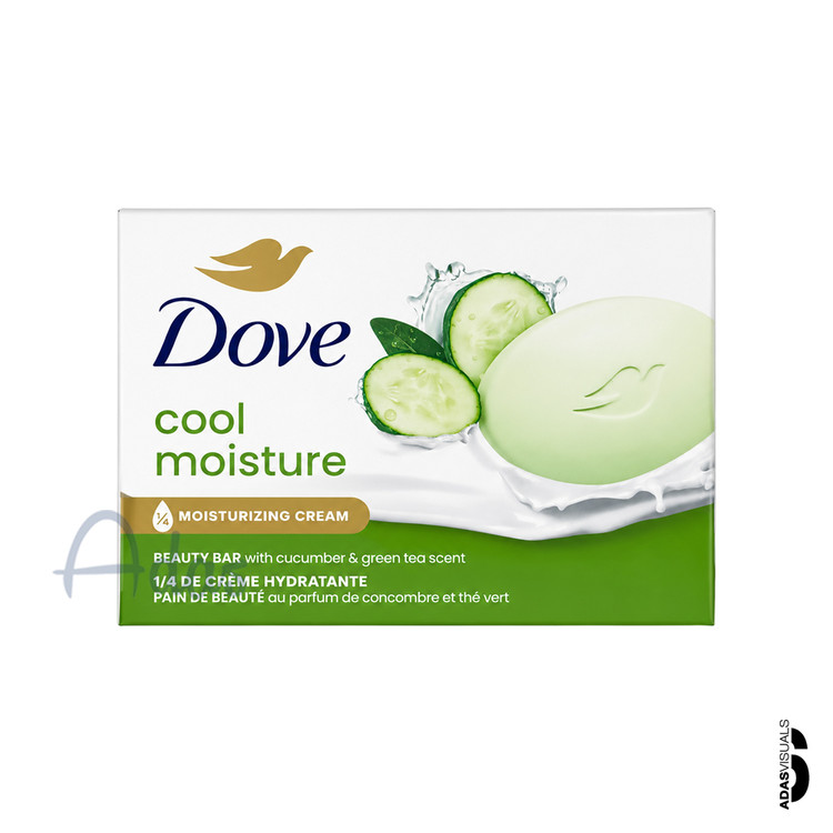 صابون کرمی داو آمریکا مدل Cool Moisture | حاوی عصاره خیار و چای سبز