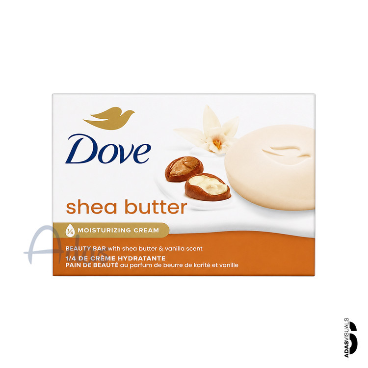 صابون کرمی داو آمریکا مدل Shea Butter | حاوی روغن شی باتر و رایحه وانیل