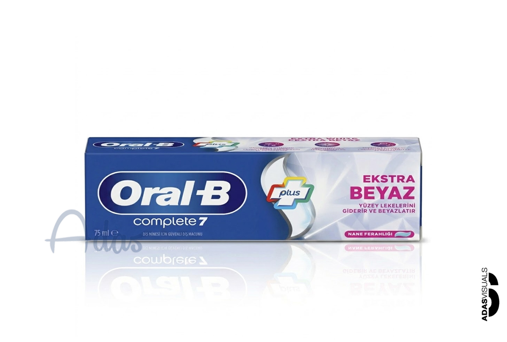 خمیردندان سفیدکننده Oral-B آلمان | سری Complete7 Plus با طعم نعنا خنک