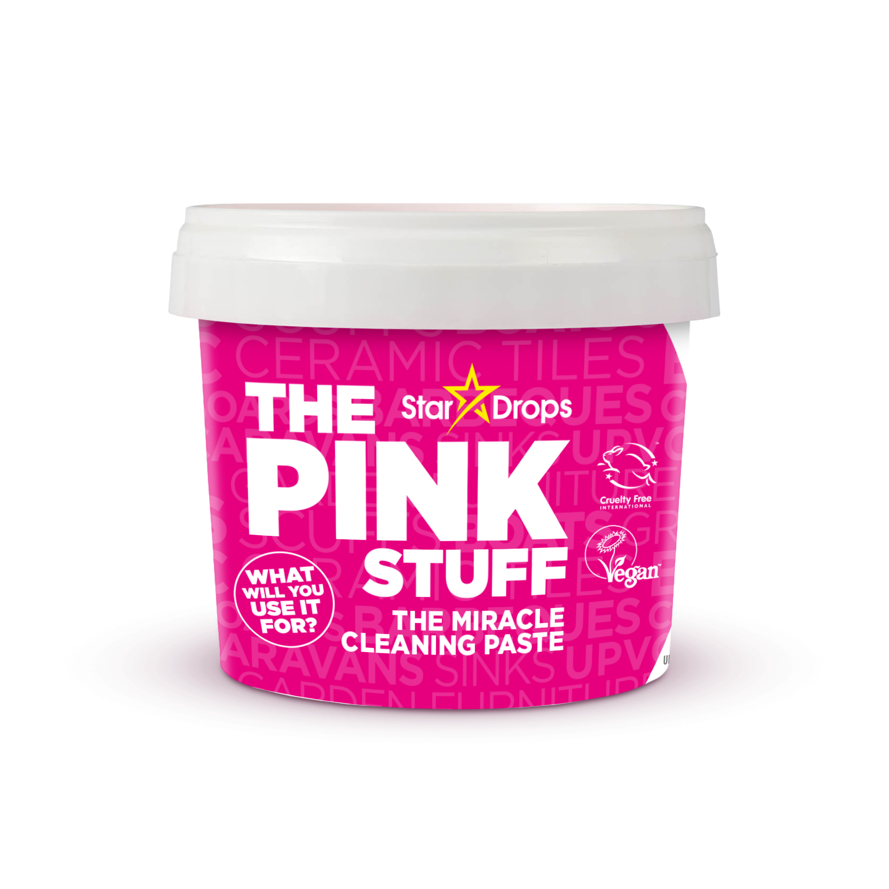 خمیر پاک‌کننده چندمنظوره Pink Stuff بریتانیا | مناسب آشپزخانه، حمام و سطوح مختلف خانه