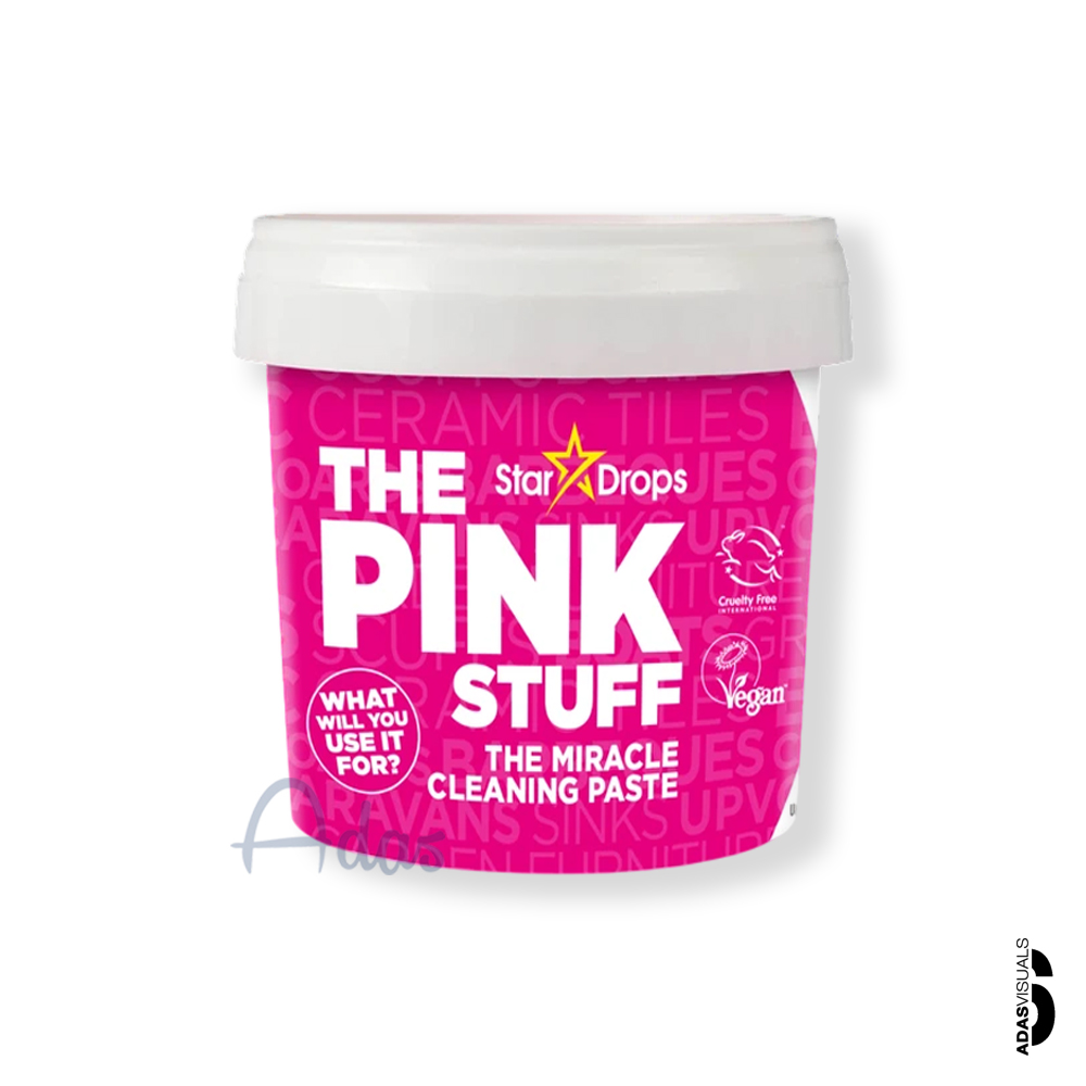 خمیر پاک‌کننده چندمنظوره Pink Stuff بریتانیا | مناسب آشپزخانه، حمام و سطوح مختلف خانه