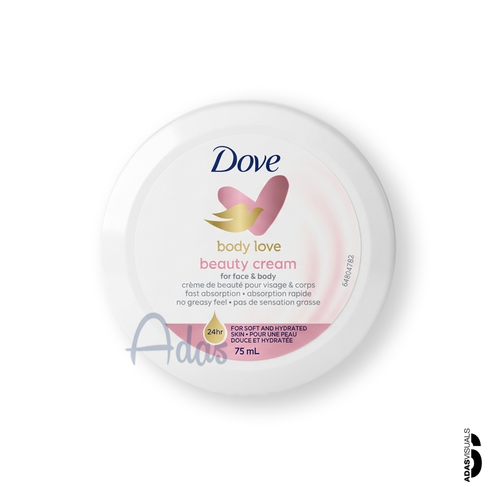 کرم مرطوب‌کننده داو مدل Beauty Cream | مناسب صورت و بدن 75 میل